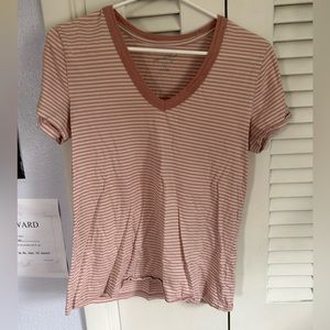 Universal Thread Pink Striped T-shirt